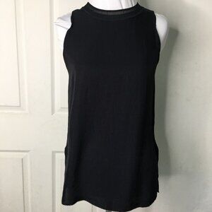 Vince Womens Black Sleeveless Crewneck Tank Top Blouse Size XS